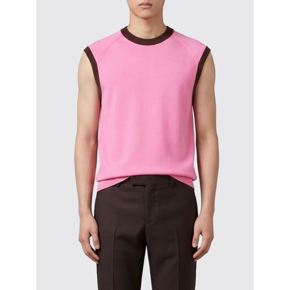 Versace Tank Top Men Pink